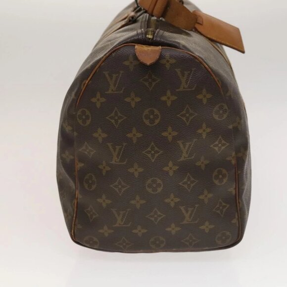 LOUIS VUITTON Monogram Keepall 45 Boston Bag M41428 LV Auth 127942 - Picture 5 of 14
